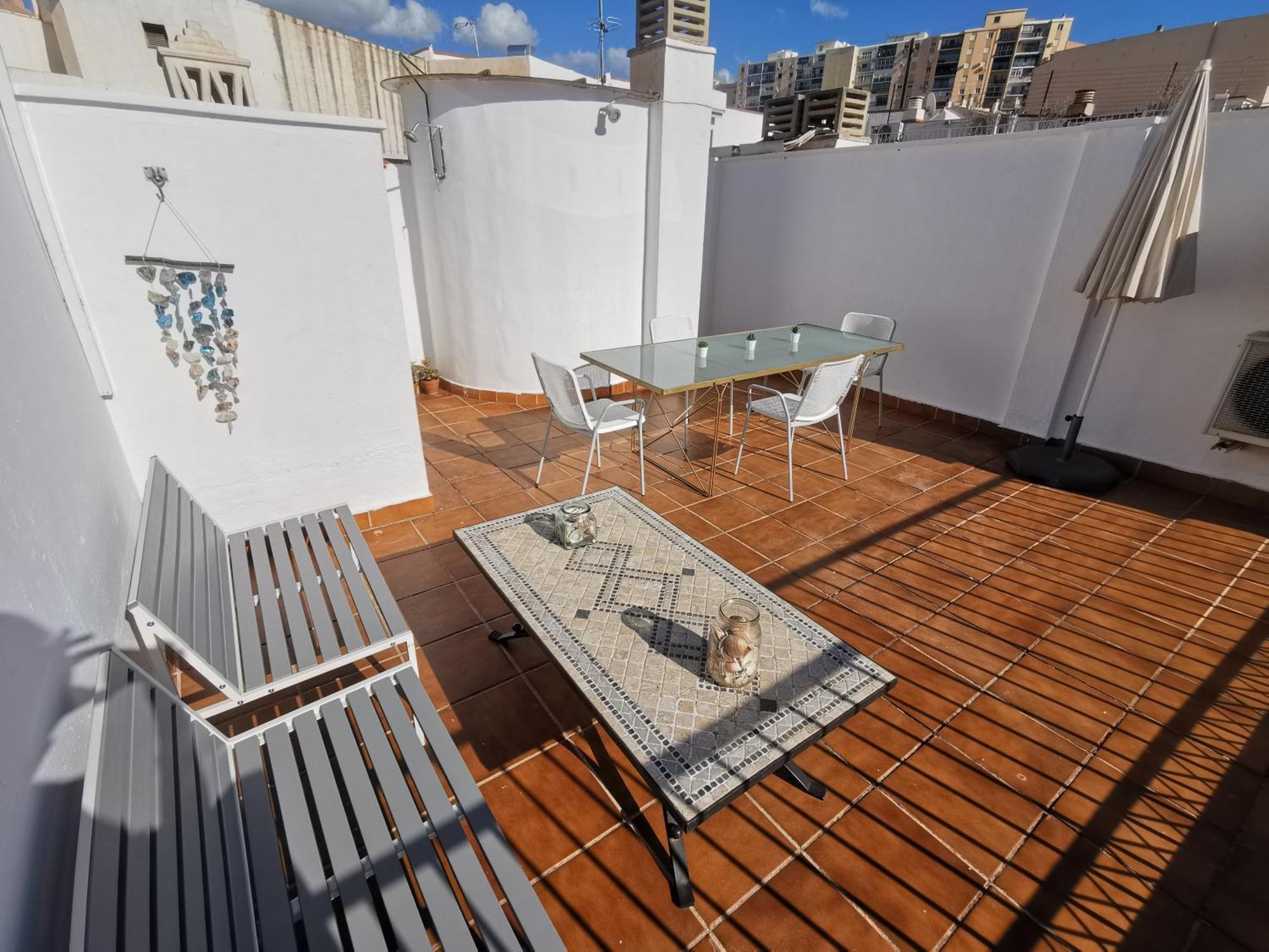 Appartamento Atico Con Vistas Centro Historico / Terraza 40 M Málaga Esterno foto