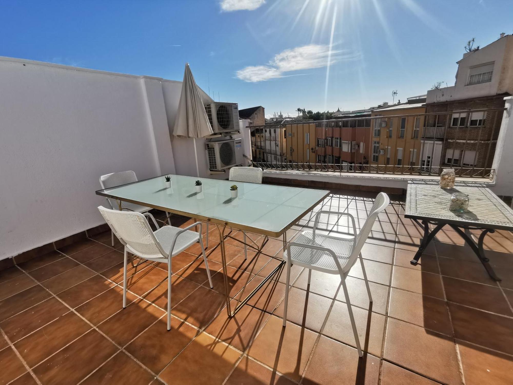 Appartamento Atico Con Vistas Centro Historico / Terraza 40 M Málaga Esterno foto