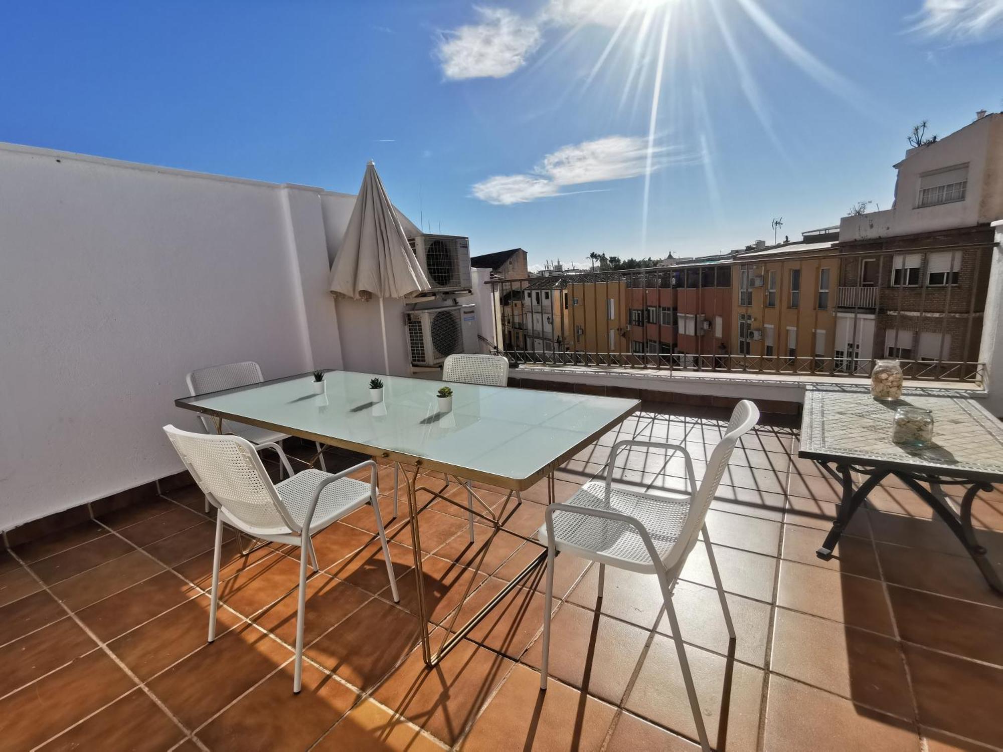 Appartamento Atico Con Vistas Centro Historico / Terraza 40 M Málaga Esterno foto